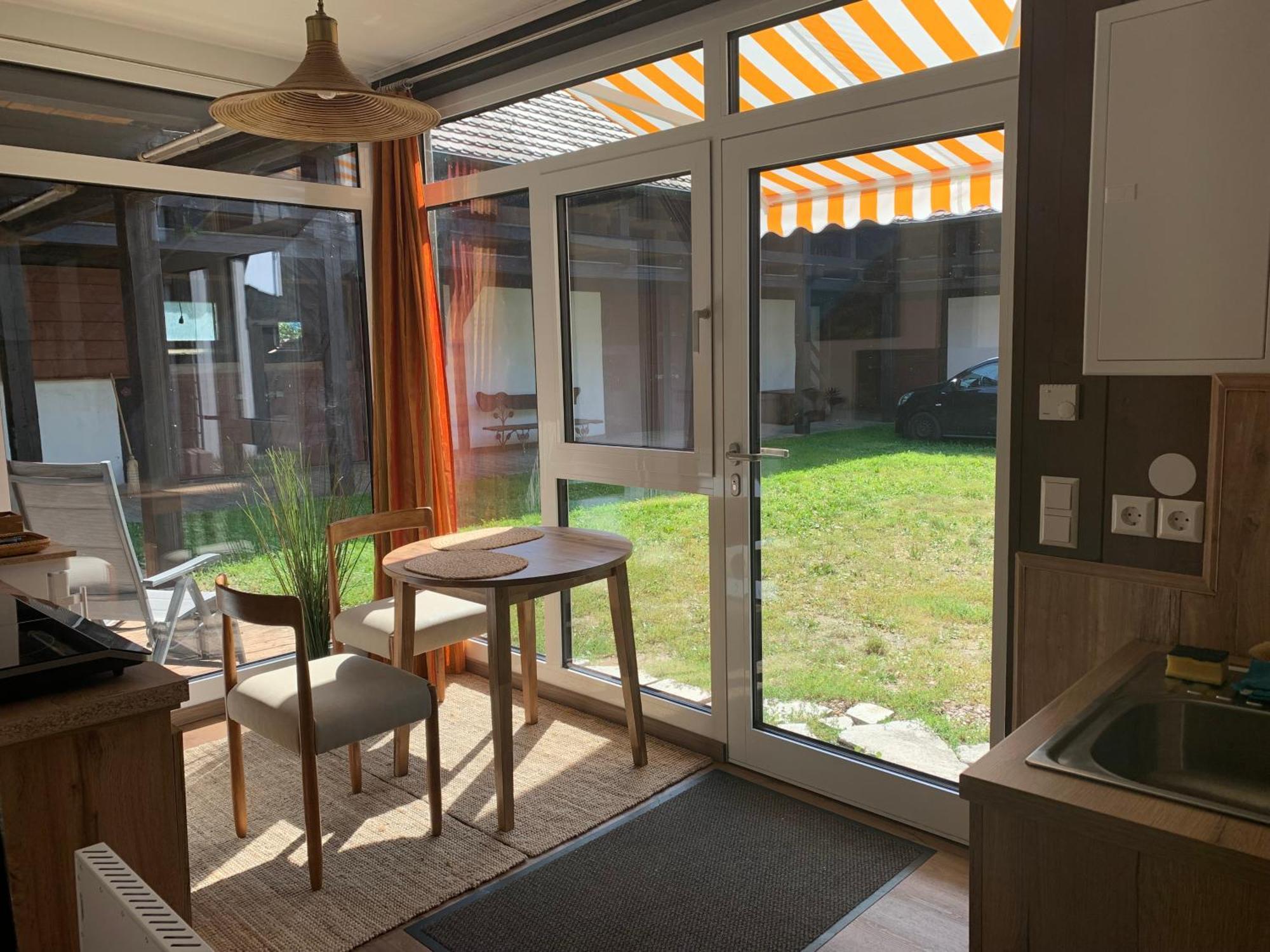 Ferienwohnung Bauernhof - Auszeit Mal Anders Seckach Exterior foto